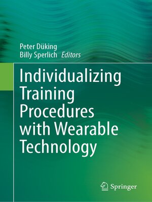 cover image of Individualizing Training Procedures with Wearable Technology